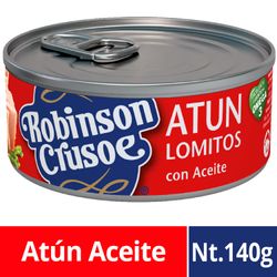 Atún Lomitos en Aceite 91 g drenado, 140 g neto