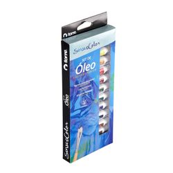 Set Óleo en Tubos 12 Colores Soc