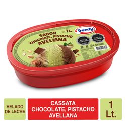 Helado Cassata Trendy Chocolate Pistacho Avellana 1 L