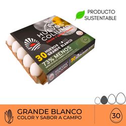 Huevos Coliumo Premium Grandes Blancos 30 un.