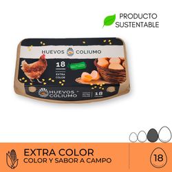 Huevos Coliumo Extra Color 18 un.