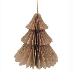 Colgante Bosque Árbol Papel Navidad