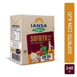 Sofrito Listo Iansa Agro con Ajo 340 g