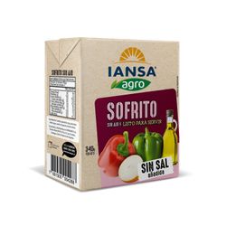 Sofrito Listo Iansa Agro sin Ajo 340 g