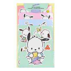 Set 8 Hojas de Stickers Pochacco + 1 Grande