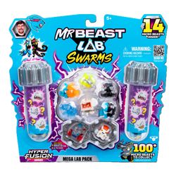 Juguete Mr Beast Lab Swarms Mega Lab 14 un.