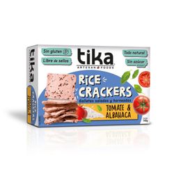 Galletas Tika Crackers Tomate Albahaca 140 g
