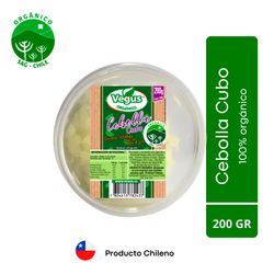 Cebolla Cubo Orgánico 200 g