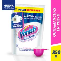 Quitamanchas Polvo Vanish Blanco Recarga 850 g