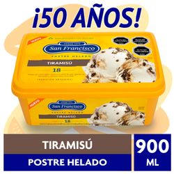 Helado San Francisco Tiramisú 900 ml