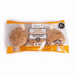 Hallulla Integral con Linaza Cuisine & Co 6 un.