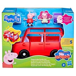 Muñeca Peppa Pig El Gran Auto de la Familia de Peppa