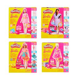 Set de Masa Moldeable Play-Doh Barbie Surtida
