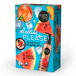 Gel de Ducha Organic Shop 280 ml + Exfoliante 100 ml