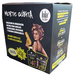 Shampoo Lola + Máscara + Aceite Muerte Súbita