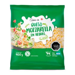 Queso Mozzarella en Hebras Cuisine & Co 400 g