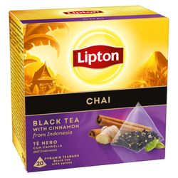 Té Lipton Chai Caja Pirámide