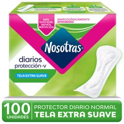 Protectores Diarios Nosotras Normal 100 un.