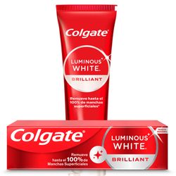 Pasta Dental Colgate Luminous White Brilliant 125 ml