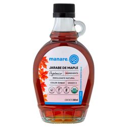 Jarabe/Syrup Manare Maple Orgánico 250 ml