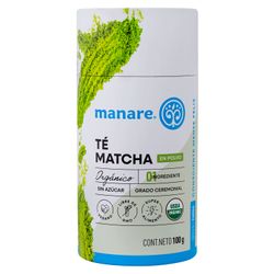 Té Matcha Manare Orgánico 100 g