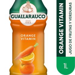 Jugo de Fruta y Verdura Guallarauco Sin Azúcar Orange Vitamin 1 L