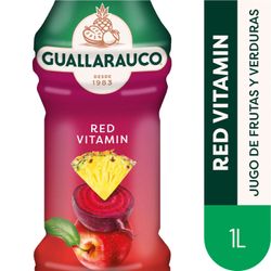 Jugo de Fruta y Verdura Guallarauco Sin Azúcar Red Vitamin 1 L