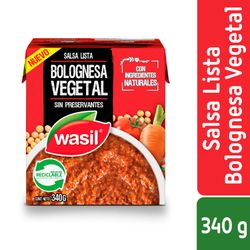 Salsa Lista Boloñesa Vegetal 340 g