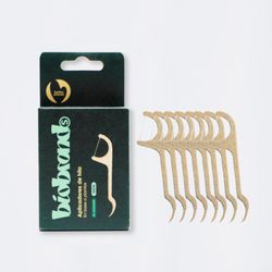 Aplicador de Hilo Dental Biobrush Biodegradable