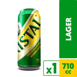 Cerveza Cristal Lager 4.6° Lata 710 cc