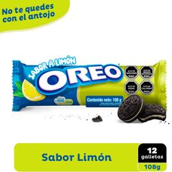 Galletas Oreo Sabor Limón 108 g