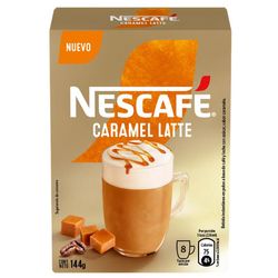 Café Nescafé Caramelo Latte 8 x 18 g