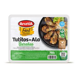 Tutitos de Ala Ariztía Sureña 750 g