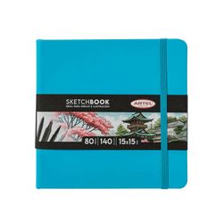 Block de Dibujo 15 x 15 cm Celeste