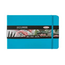 Block de Dibujo 21 x 14 cm Celeste