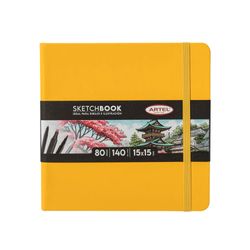 Block de Dibujo 15 x 15 cm Amarilla