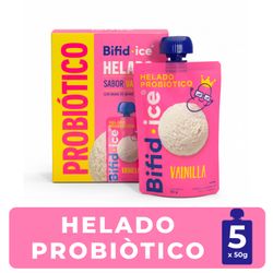Helado Probiótico Bifid Ice Vainilla 50 g 5 un.