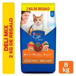Alimento Gato Cat Chow Adulto Delimix 6 + 2 kg