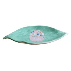 Plato Alargado Julieta Forma Hoja 21.3 x 7 x 3.5 cm