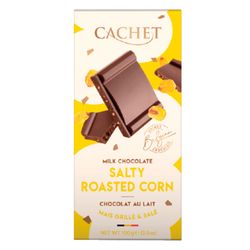 Chocolate con Maíz Salado Crunch Cachet 100 g