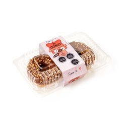 Donuts Cacao Avellana con Crujiente Blíster 2 un.