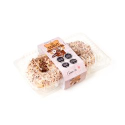 Donuts Blanca con Caramelo de Cacao Blíster 2 un.