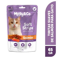 Snack Gato Molly & Co Tiritas Salmón 65 g