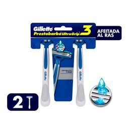 Máquina de Afeitar Gillette Desechable Prestobarba Ug3 2 un.