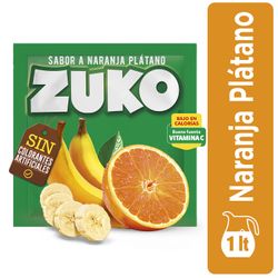 Jugo en Polvo Zuko Naranja Plátano 15 g