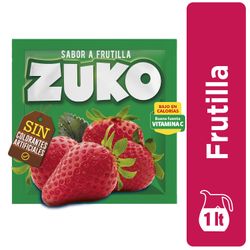Jugo en Polvo Zuko Frutilla 15 g