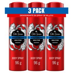 Desodorante Old Spice Wolfthor 156 ml 3 un.