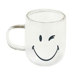 Taza Doble Pared Smileyworld Carita 250 ml