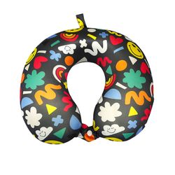 Cuello de Viaje Smileyworld Negro