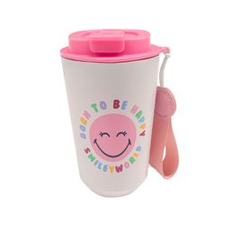 Vaso Térmico Smileyworld Rosado 380 ml